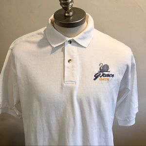 Men’s White Polo Shirt